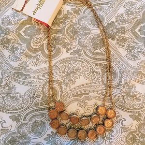 New w/ tags Charlotte Russe rose gold necklace